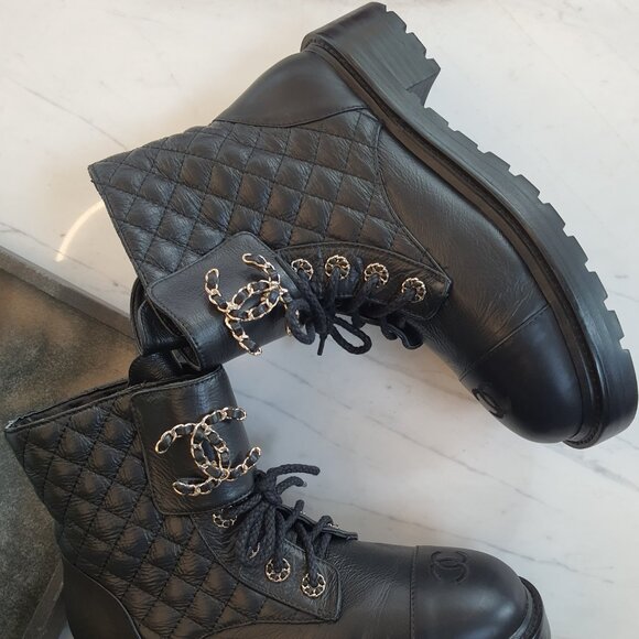 Chanel Combat boots G31852 original - Picture 8 of 16